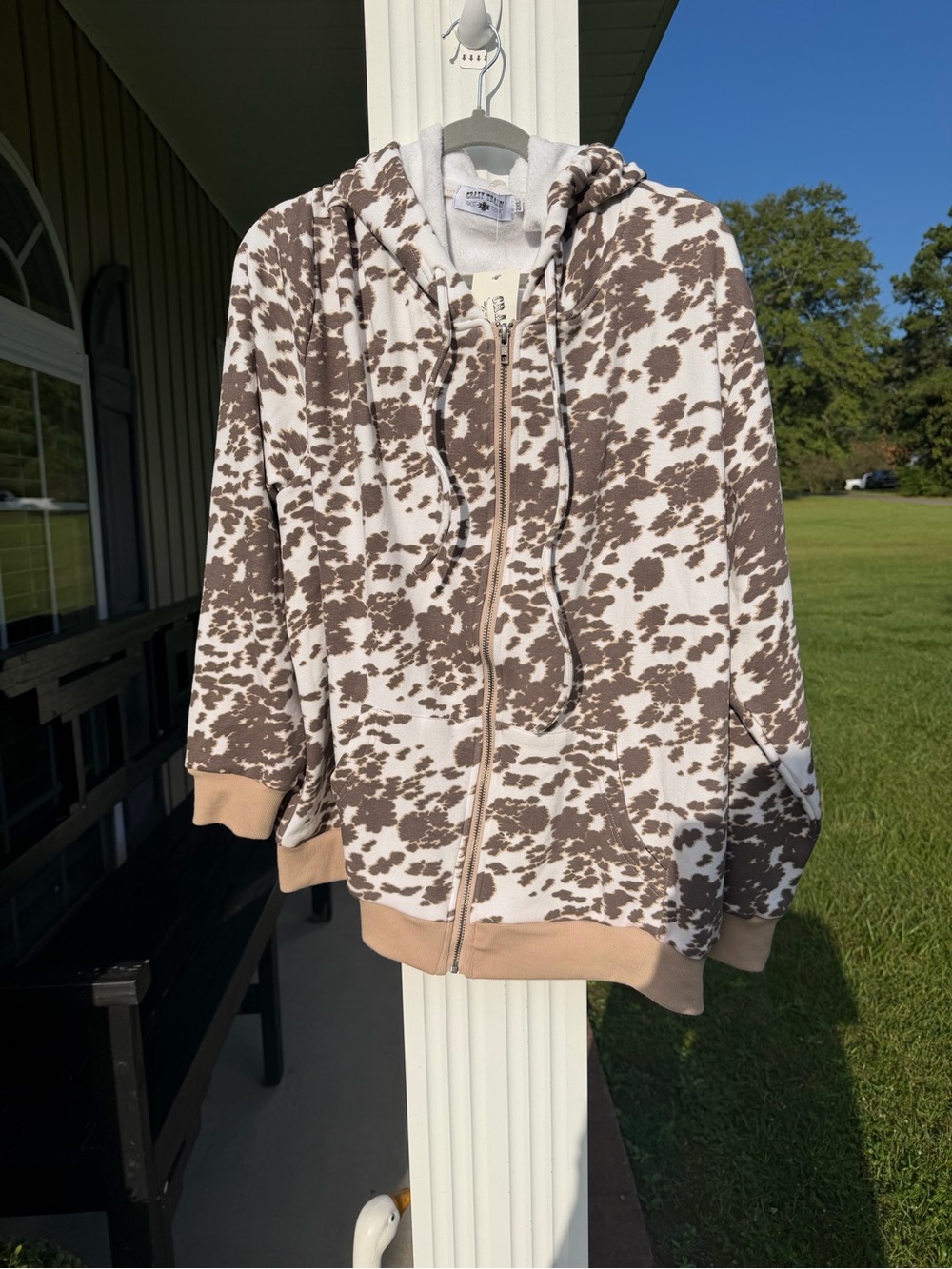 COWnt Me In Full Zip Jacket - Picture 2 of 5